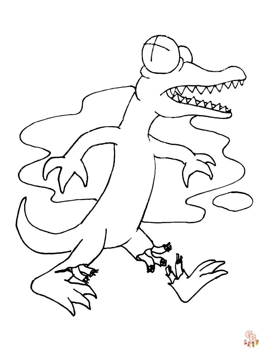 Rainbow Friends Coloring Pages - Free Printable Coloring Pages in